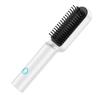 Hair Iron Brush Mini Straight Cordless Rechargeable Heat Brush Curl Constant Temperature 200 Degrees Brush