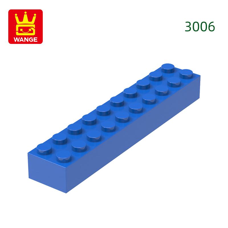Нетоксичные 17 шт./лот 3006 Толстые 2x10 Строительные блоки Moc Классические аксессуары Совместимые кубики Детские игрушки Подарочная коробка