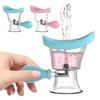 Portable Squeezed Eye Wash Cup Eye Flow Liquid Rinser Transparent Silicone Eye Clear Cup Eye Health Care