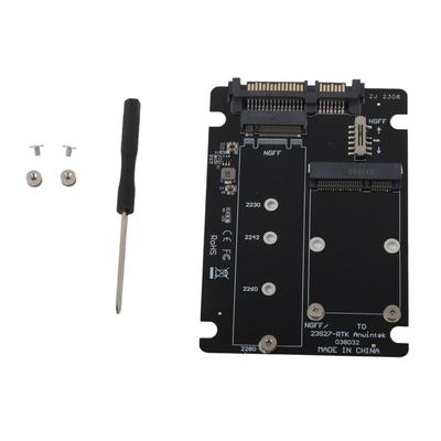 Карта-адаптер SSD Высокоскоростная 6 Гбит/с MSATA M.2 NGFF к SATA Карта-адаптер Аксессуары для настольного компьютера