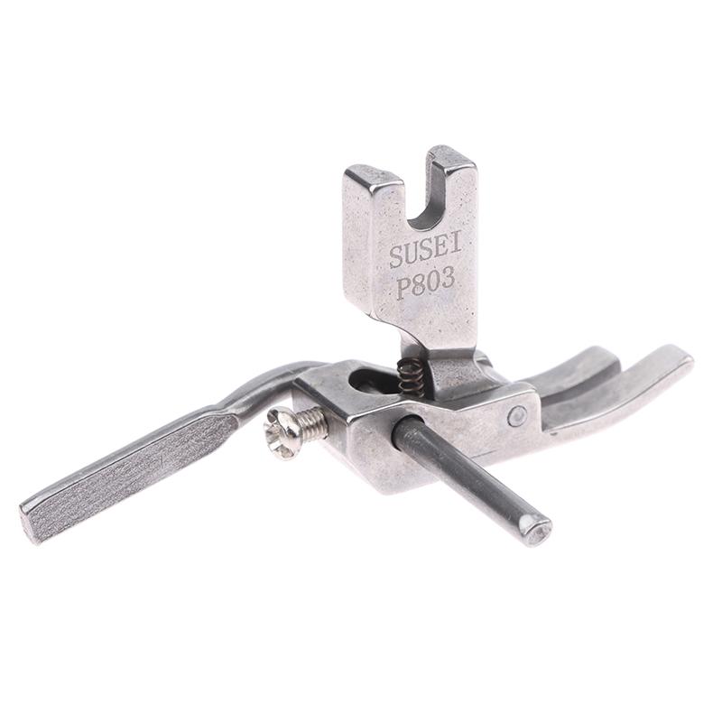 P803 Стальная направляющая прижимная лапка для квилтинга одноигольная промышленная швейная машина правая стержневая лапка для квилтинга регулируемая 0,5-2,5 см