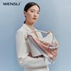 WENSLI Women's 100% Silk Small Square Scarf