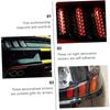 48x30см Сотовая Автомобильная Наклейка DIY Универсальные Наклейки на Задние Фонари Автомобиля Решетка с Вырезами Декорация для Обклейки Задних Фонарей Авто