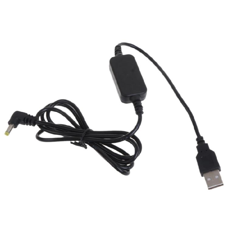 Кабель питания USB 5В в DC 12В 4мм x 1.7мм Кабель повышающего преобразователя напряжения USB