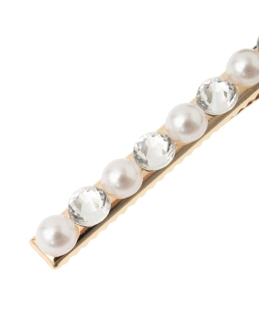 De Аксессуары для волос Лента Бижу Пинцет Светло-розовый [Maison Fleur] Женский