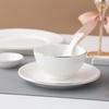 Jingzhou Gold Rim Ceramic Dinnerware Set