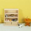 1:12 Dollhouse Miniature Bookcase Locker Storage Cabinet Rack Furniture Decortoy