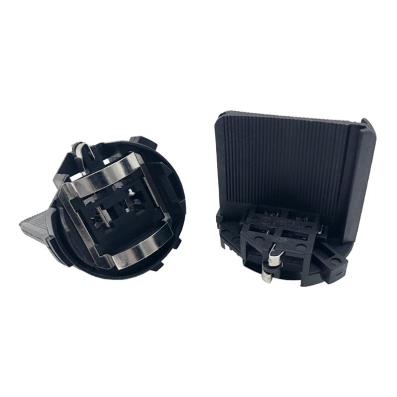 2Pcs Automotive Electrical Sockets Replace Part Number 5K0941109 Easy Installation Lamp Light Socket