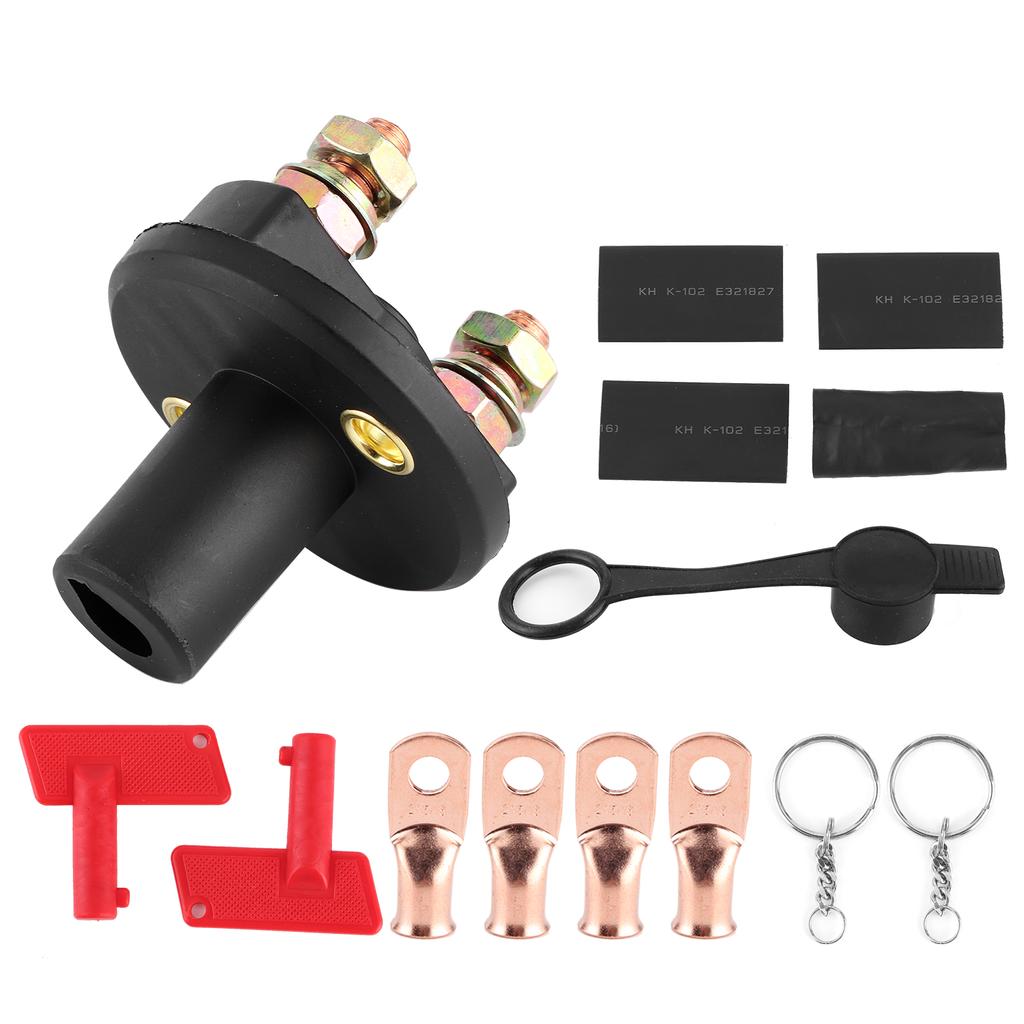 Battery Kill Switch Disconnect Isolator Anti Leakage Protection for Car Truck SUV Caravan