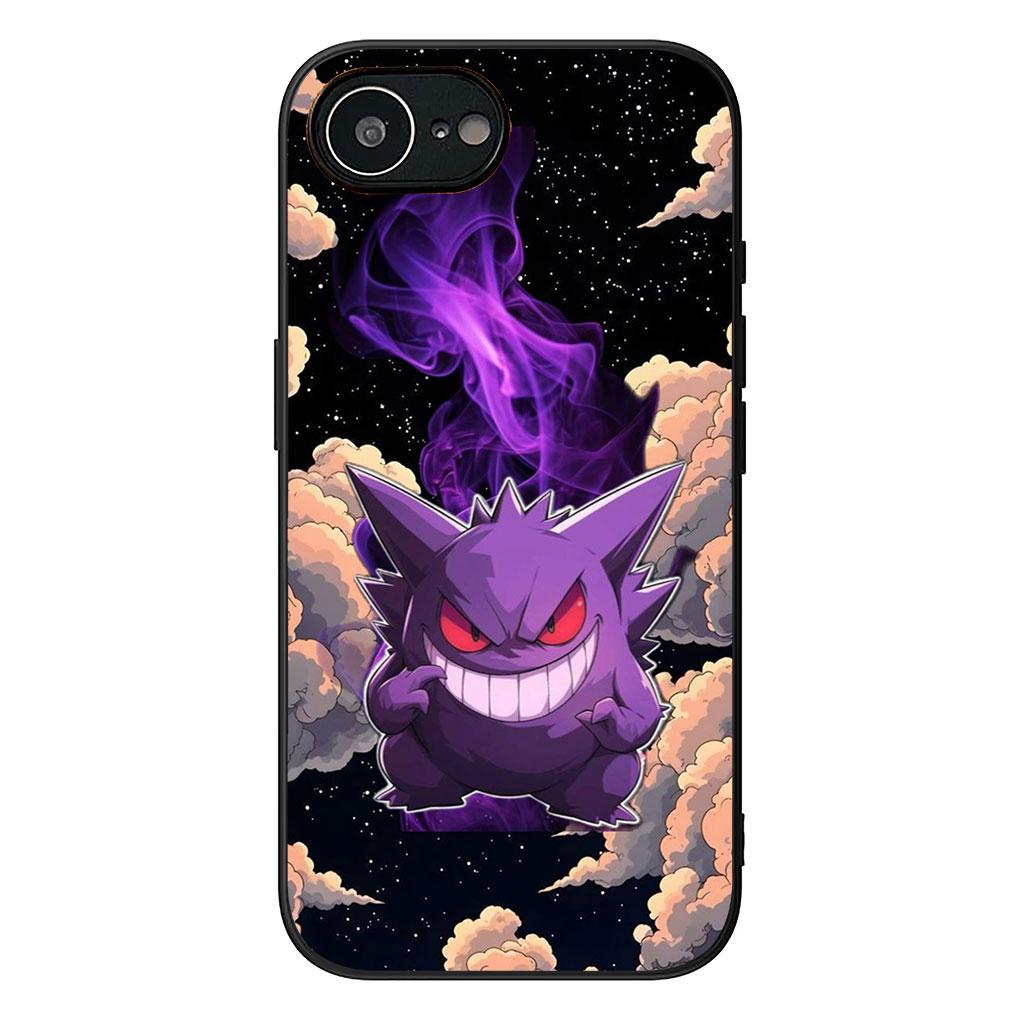 Soft Phone Cover for Samsung Galaxy S25 S24 S23 FE Plus Ultra S7 Edge A16 A15 5G s25+ Case P-Pokemons Gengar P-Pikachus Cute