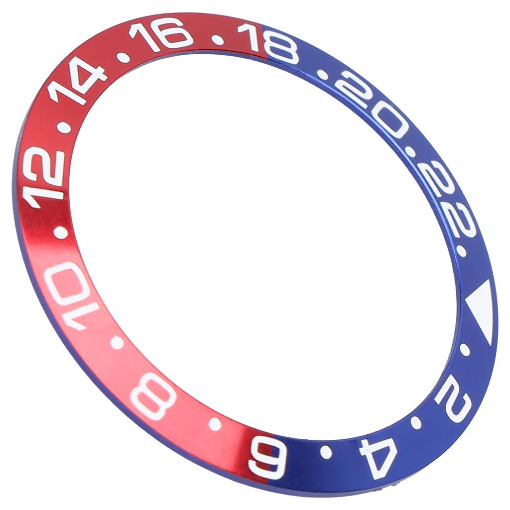 Алюминиевый ободок для часов, вставка в безель для наручных часов, кольцо, запасные части, аксессуар