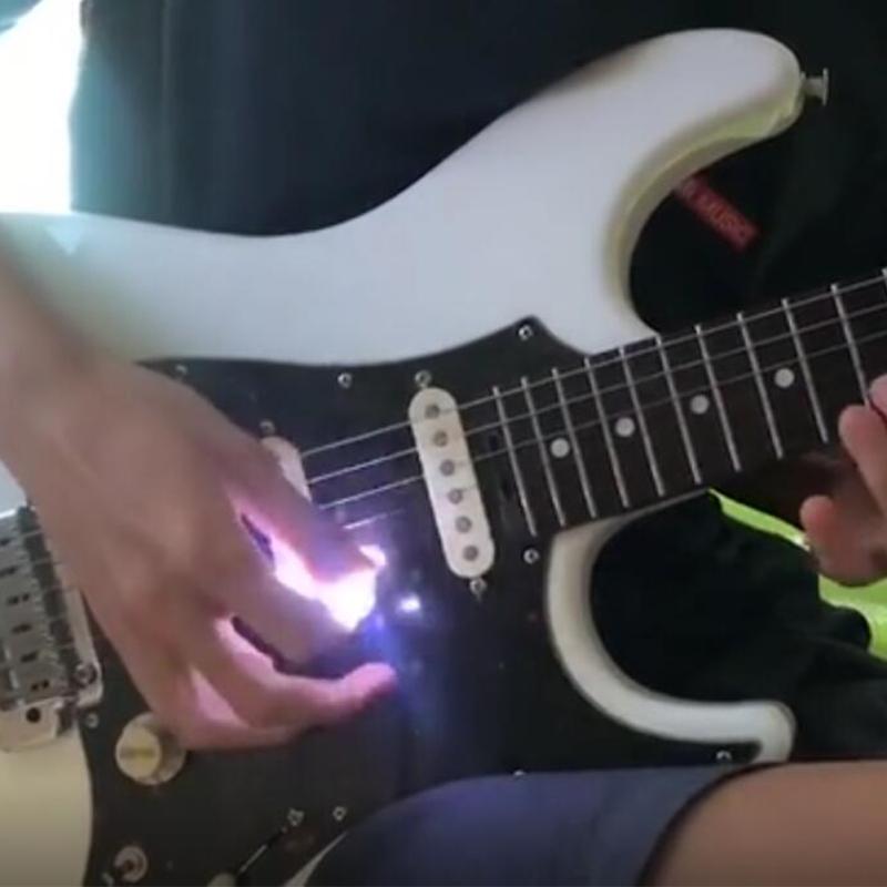 Медиаторы для гитары Сенсорные светоизлучающие медиаторы из смолы различной толщины