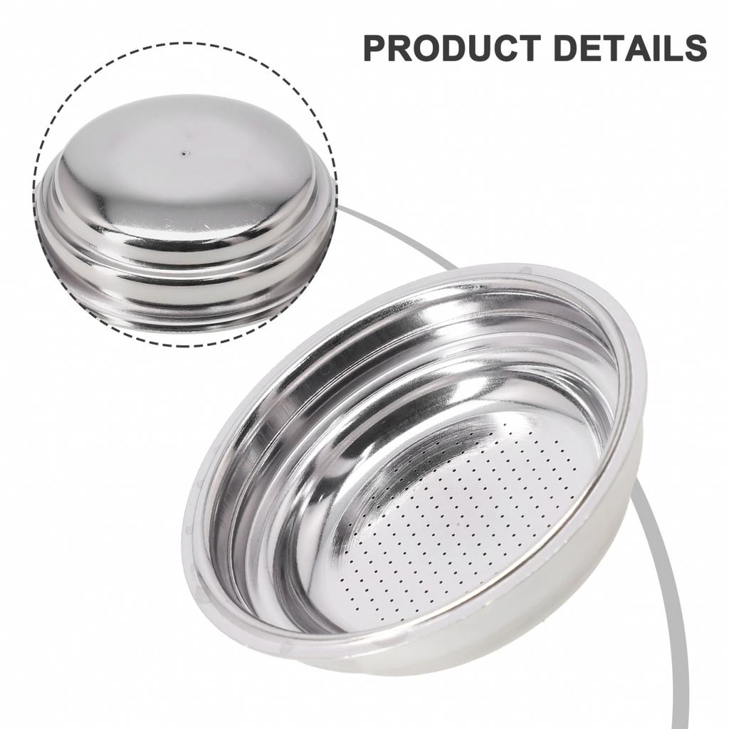 Replacement Coffee Filter Basket 51mm Stainless Steel Easy Maintenance
