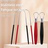 Stainless Steel Tongue Scraper For Adults Eliminate Bad Breath And Keep Teeth Clean Bad Breath Removal Oral Care Tools
