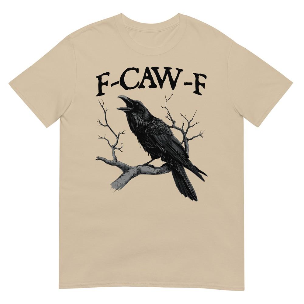 Black Crow FCawF Funny Black Bird TShirt