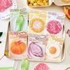 30 шт. Креативные липкие заметки из пищевого материала, имитирующие овощи, блокнот для сообщений, наклейка-основа для DIY, материал для коллажа ручной работы