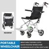 Foldable Wheelchair Elderly Wheelchair Scooter Portable Small Simple Folding Light Travel Aircraft Available