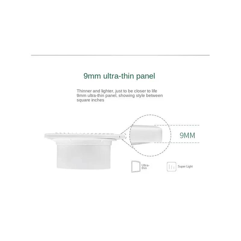 4/6 Inch Exhaust Fan Energy-saving Wall Mounted Vent Fan Anti-Mosquito Design Ventilator Extractor Fan for Bathroom Kitchen