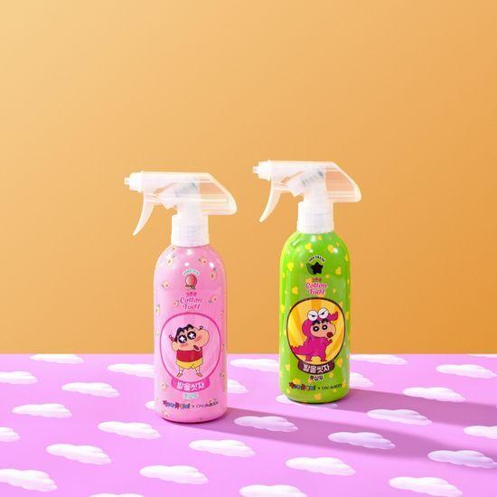 ON THE BODY Давайте помоем ноги, Хлопковый шампунь для ног 385 мл, Издание Crayon Shin-chan, выберите 1 из 2 ароматов (Персик/Мятный шоколад)