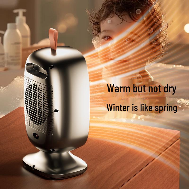Стильный настольный обогреватель 2025 года: Вентилятор быстрого нагрева для дома, офиса или общежития