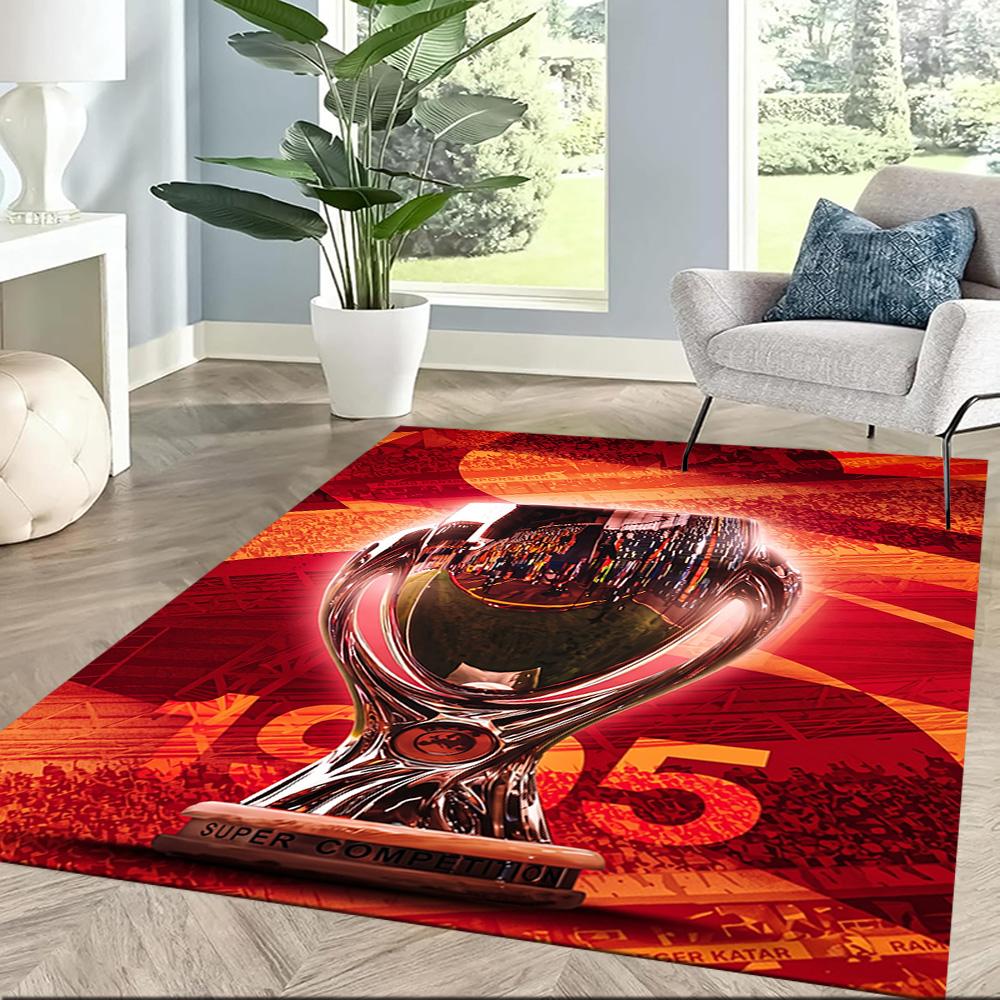 Galatasaray 333 Carpet Design for Game Room Dining Room Living Rooms Playrooms Antislip Carpet Decorate Offices Perfect Gift for Women/Men