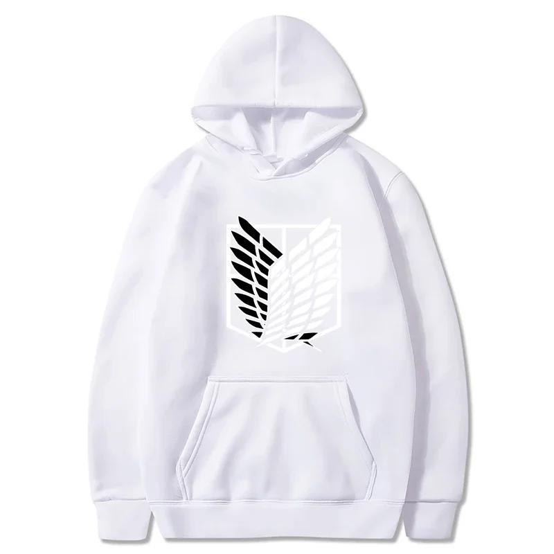 Женские толстовки с длинными рукавами, аниме «Атака титанов», осенне-зимние свитшоты, модные толстовки