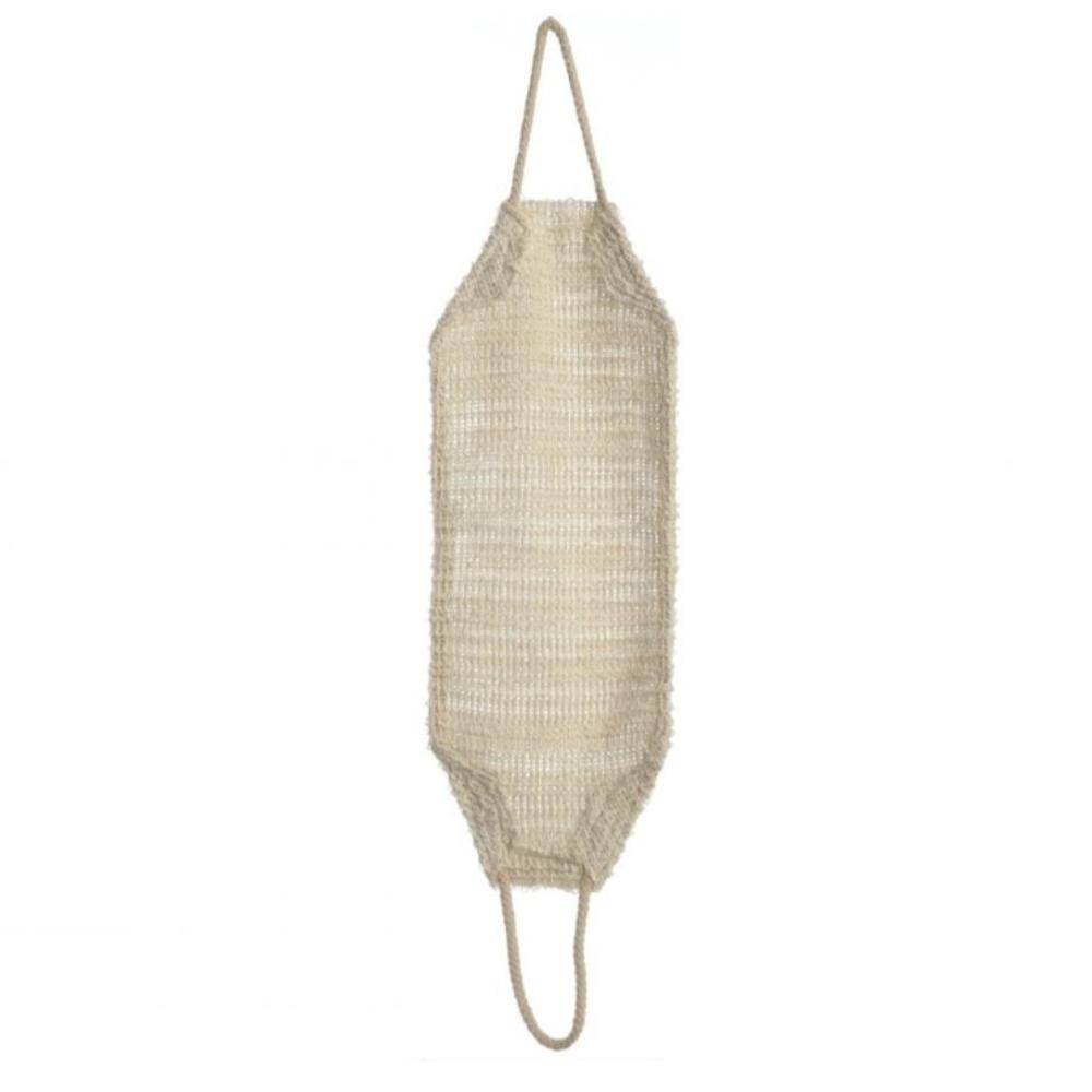 Japanese Style Natural Sisal Bath Towel Double-sided Rapid Foaming Exfoliating Towel Lengthened Back Scrubber Towel Bathroom