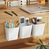 Кухонный настенный клейкий стеллаж для хранения, многофункциональный ящик для хранения на двери шкафа под раковиной, ящик, полка, органайзер для ванной комнаты
