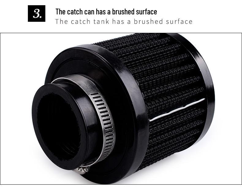 Honda Civic 92-00 Двухпортовый маслоуловитель Алюминиевый сапун-фильтр