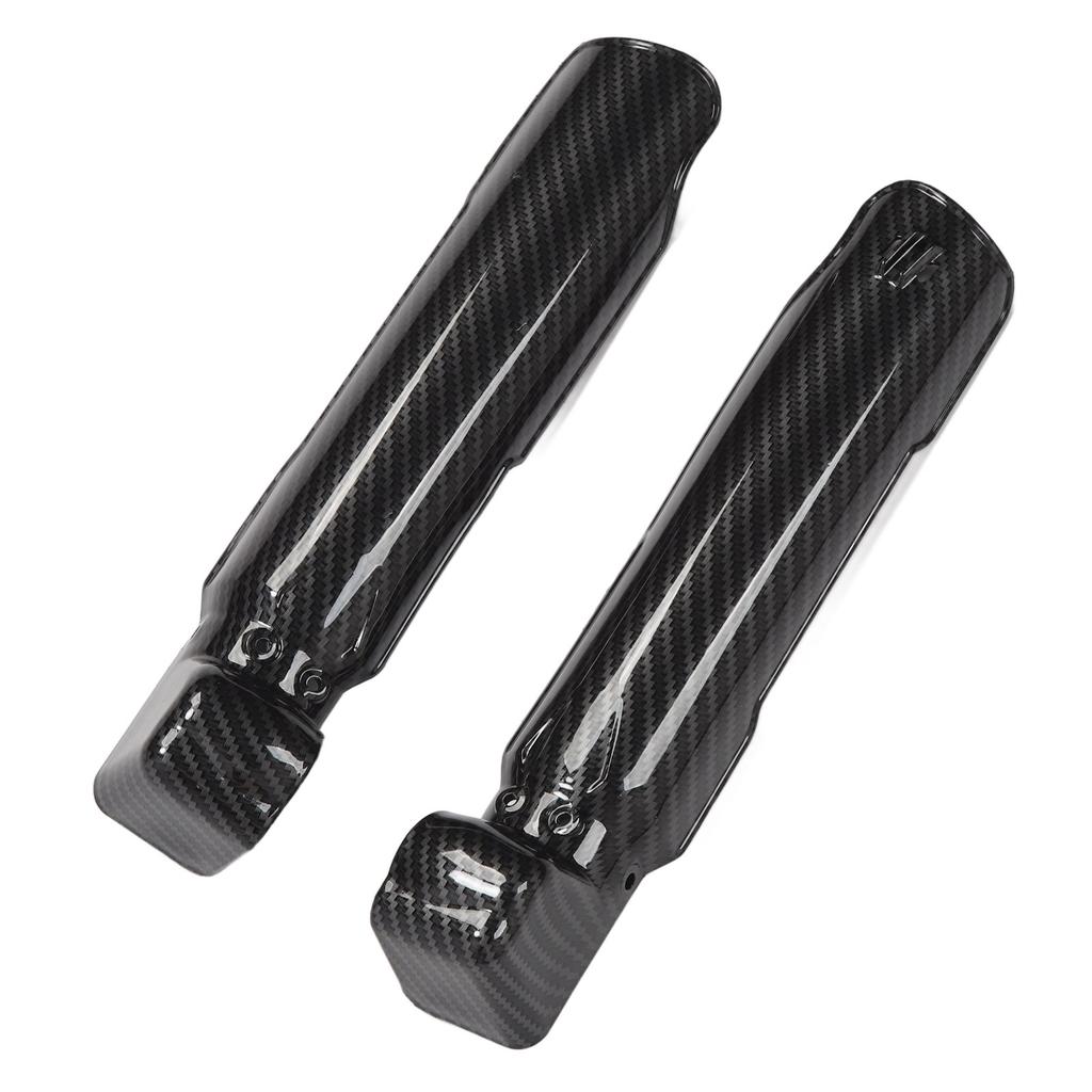 2PCS Shock Absorber Guard Carbon Fiber Pattern Motocycle Fork Guard Protector Replacement For SurRon Light Bee X S