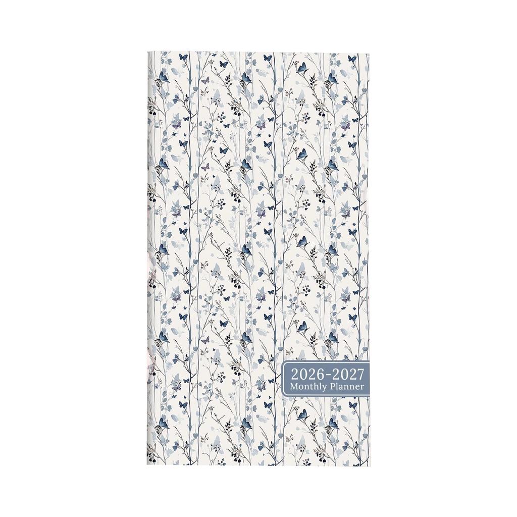 Карманный календарь 2026-2027 - Планировщик дат, Портативный органайзер расписания, Месячный и годовой планировщик