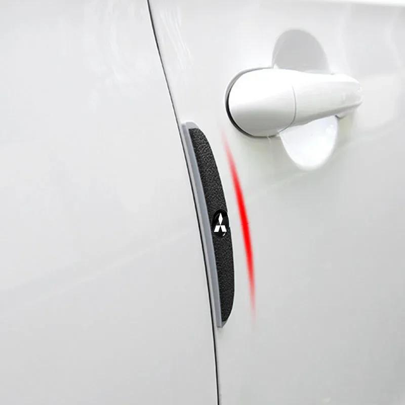 Car Door Anti-Collision Strip Rearview Mirror Protection Sticker for Mitsubishi Lancer Mirage Eclipse L200 Pajero Sport Attrage