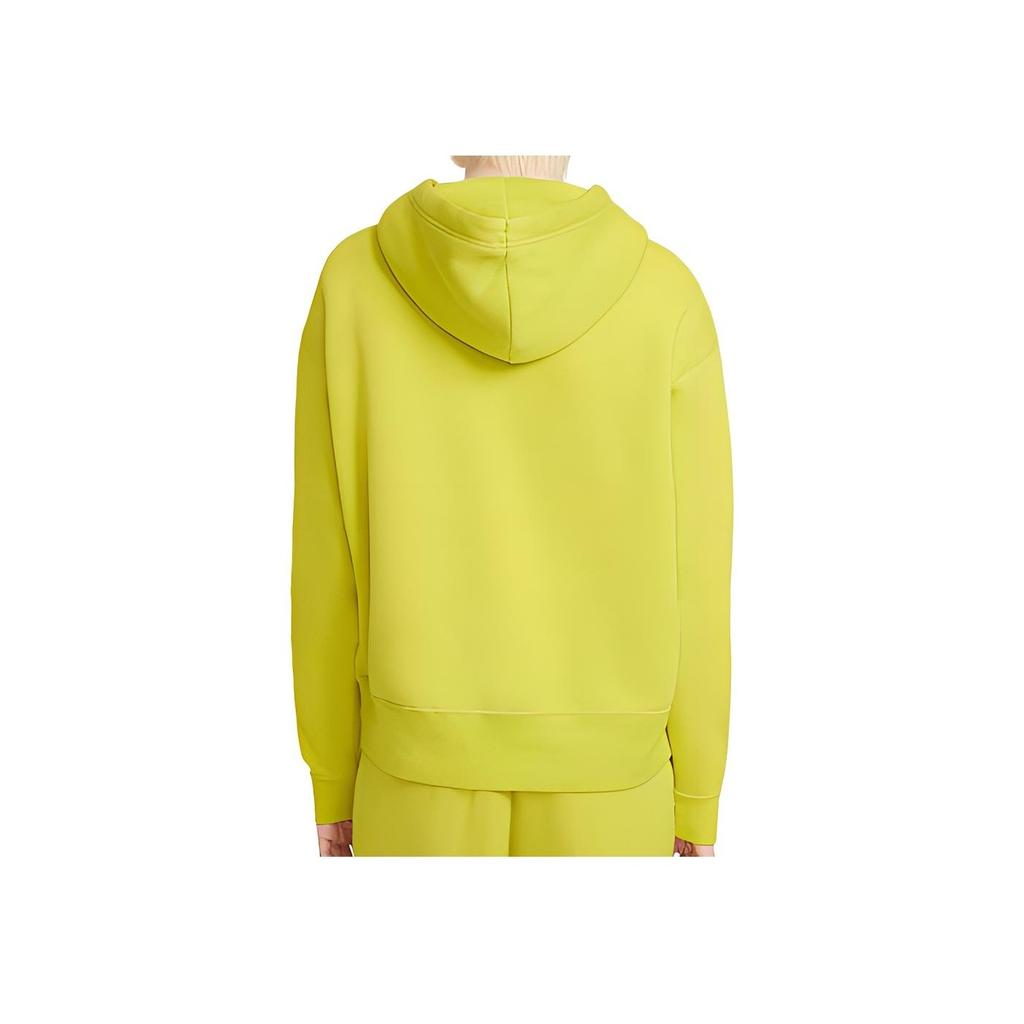 Nike Спортивная одежда Повседневный флисовый пуловер с капюшоном Женские толстовки с капюшоном Флуоресцентно-желтый CZ2591-344