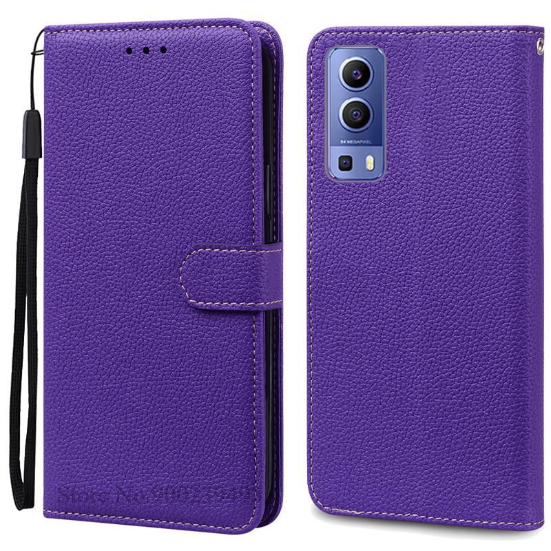 Для чехла Vivo Y52 5G Чехол Y72 5G Кожаный кошелек Флип-чехол для телефона Для Vivo Y72 Y52 Чехол-книжка для Vivo Y 52 72 5G Coque Fundas