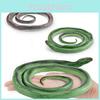 Реалистичная модель змеи для детей, обучающая, ПВХ, домашний декор, демонстрационная игрушка
