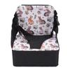 Chair Booster Seat with Backrest Portable Water Proof Folding Toddler Booster Seat for Dining Table