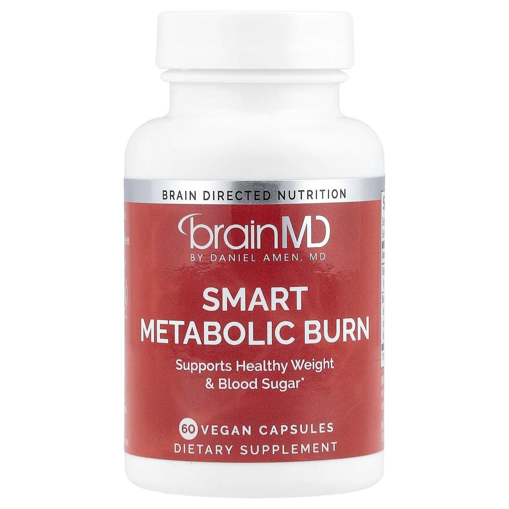 BrainMD Smart Metabolic Burn, 60 растительных капсул