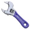 Top Industrial Eco Fork Short Eco Wide Adjustable Tip for Water Faucets and Mixer Made In Japan (TOP) Wrench, Ultra-Thin Tip, Violet, 7-26mm Opening,