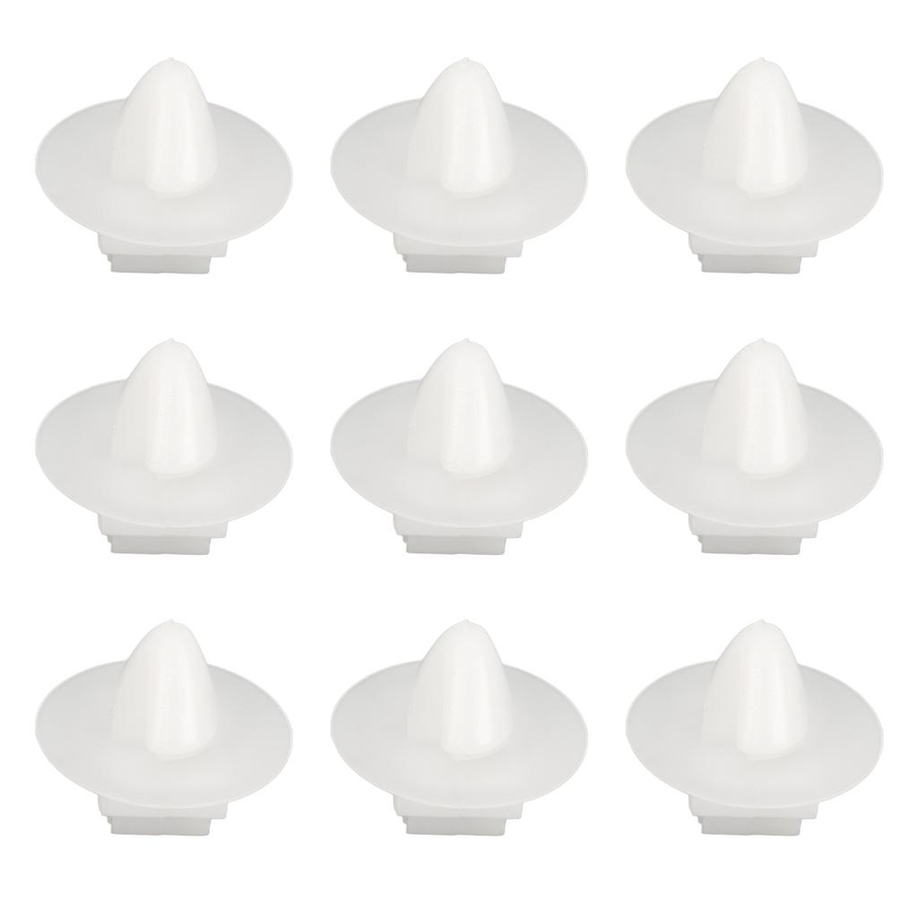 50PCS Car Door Moulding Clip 856540 Abrasion Resistant Replacement for Peugeot 106 206 207 306 307 806 1007