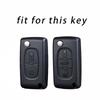 Силиконовый чехол для ключа для Peugeot 206 208 207 308 RCZ 408 407 307 206 для Citroen C4 C5 C3 C2 C4L DS3 DS4 Xsara Picasso Чехол для ключа