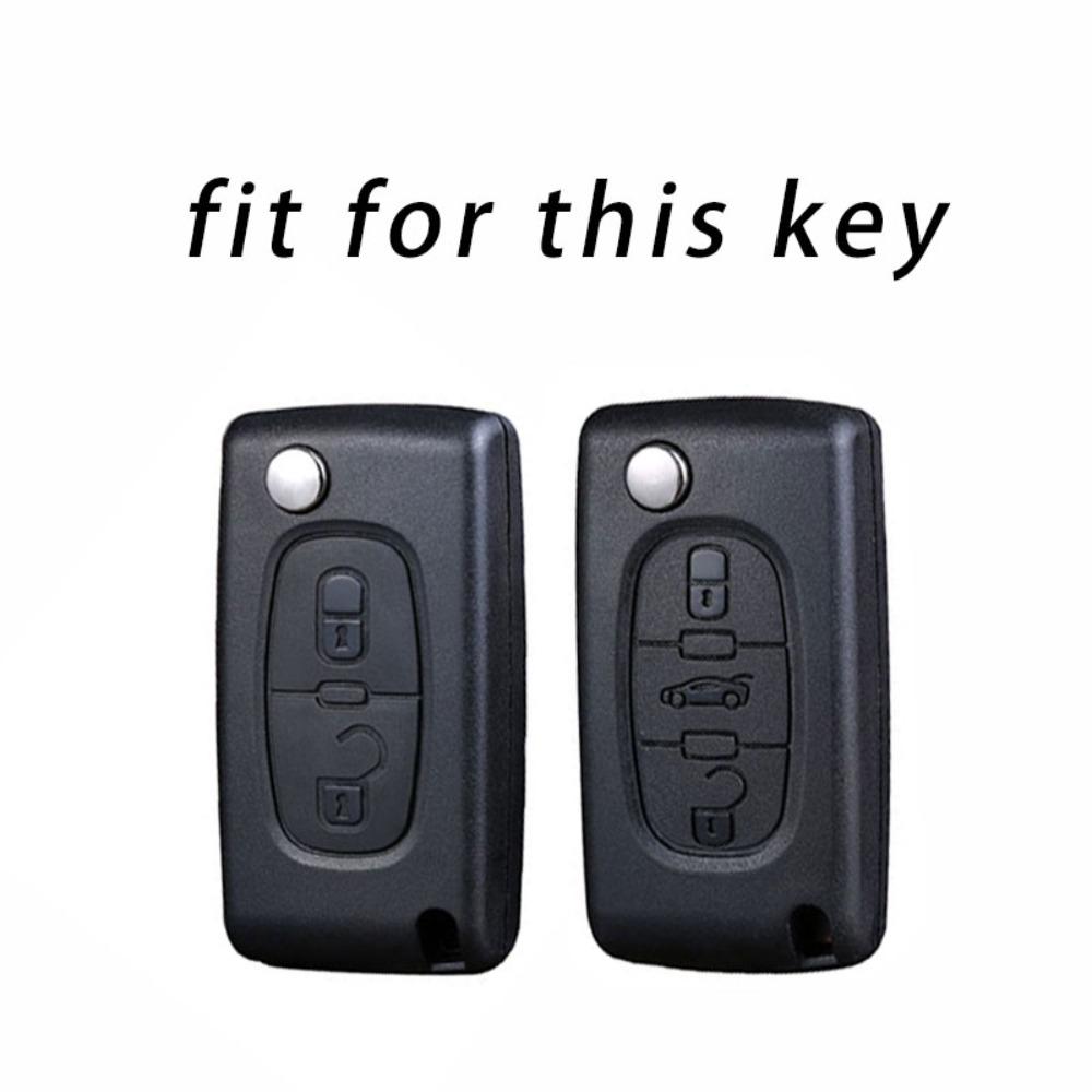 Силиконовый чехол для ключа для Peugeot 206 208 207 308 RCZ 408 407 307 206 для Citroen C4 C5 C3 C2 C4L DS3 DS4 Xsara Picasso Чехол для ключа