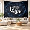 Real Sociedad FC Wall Tapestry, Soft Fabric Wall Hanging, Decorative Backdrop For Bedroom Home Wall Art