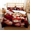 Sexy Anime Beauty Digital Comfortable Duvet Quilt Cover Pillowcase Bedding Set Children Bedroom Decoration Home Textile
