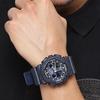Casio Серия G-SHOCK YOUTH с двойным дисплеем (ЖК/стрелочным) Модный тренд контрастный цвет уличный крутой высококлассный классический двойной стрелочный дисплей GA-100CG-2A