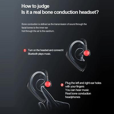 Беспроводные наушники Handsfree с шумоподавлением для бизнеса, спорта, езды на велосипеде, фитнеса, зажимного типа, костной проводимости, беспроводные наушники