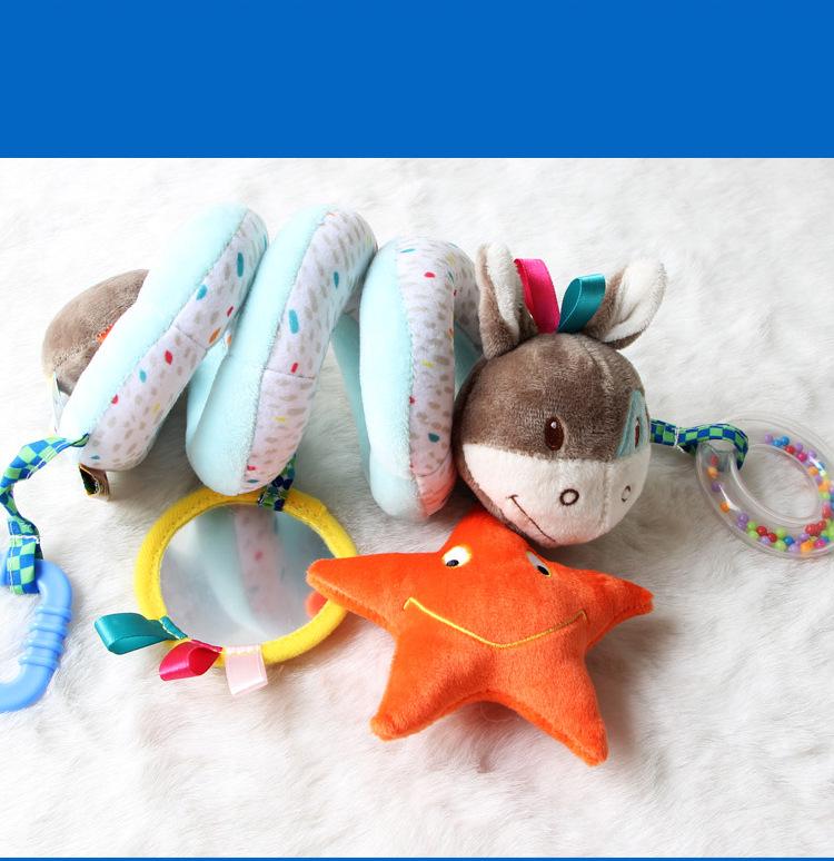 Плюшевый слон детская кроватка и коляска подвесной бортик