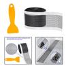 Sewer Kitchen Sink Bath Hair Catcher Mesh Filter Stickers Floor Drain Net Cover Outfall Strainer
