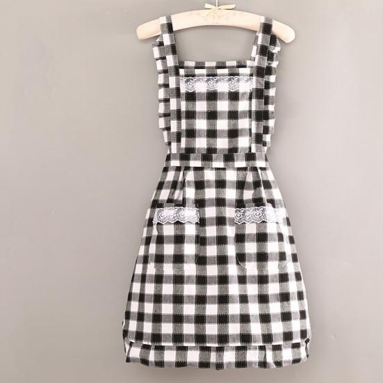 Convenient Kitchen Apron Short Adjustable Tightness Work