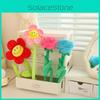 Smiling Plush Sunflower Toy Cartoon Doll Children Room Decoration Gift Festival