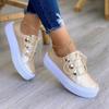 New Women's Casual Sneakers Fashion Platform Running Shoes Female Comfortable Leather Women Vulcanize Shoes Zapatillas De Mujer